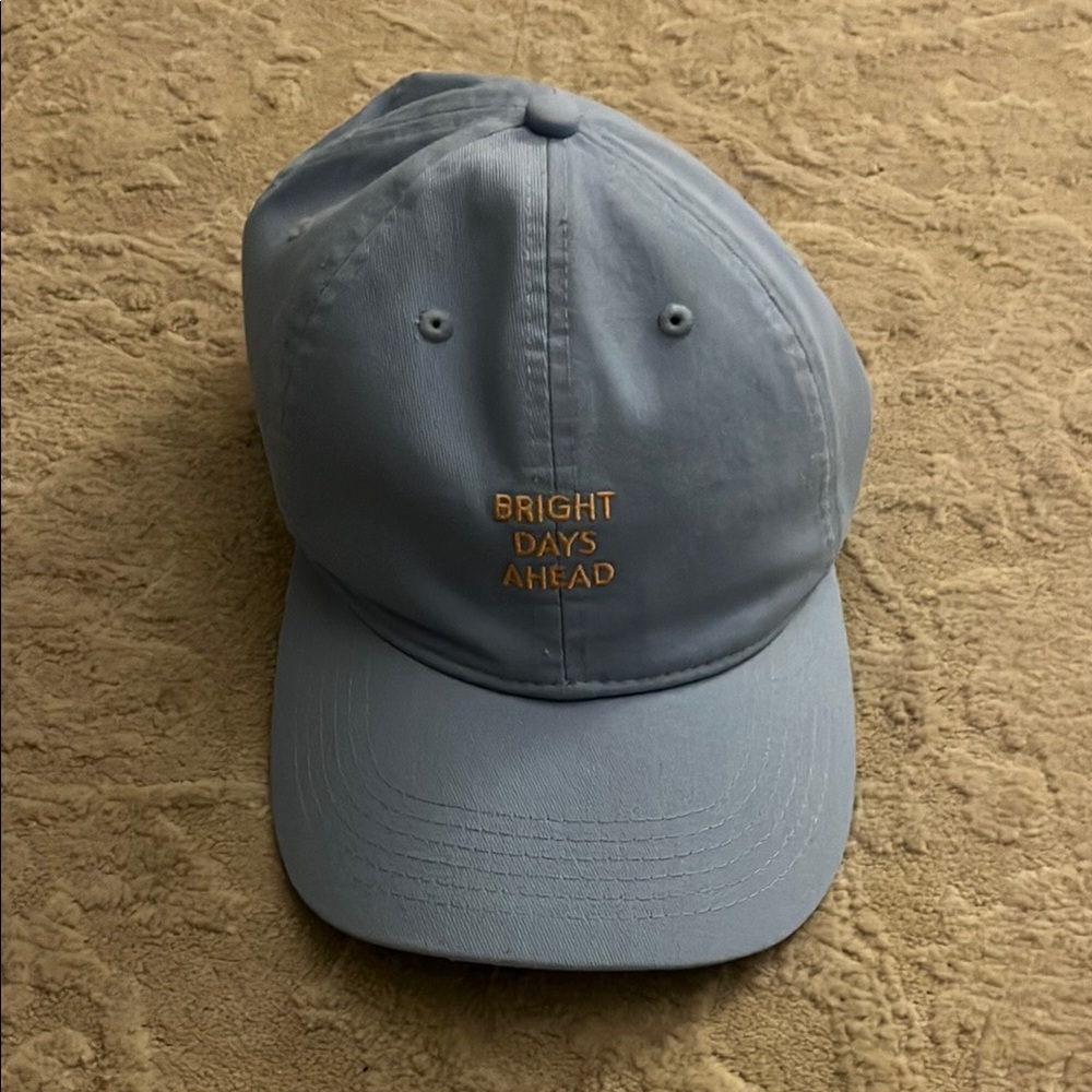 Light blue baseball cap from Drunk Elephant brand new never worn